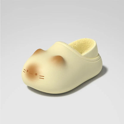 Purr Prints Plush Paw Waterproof Clogs