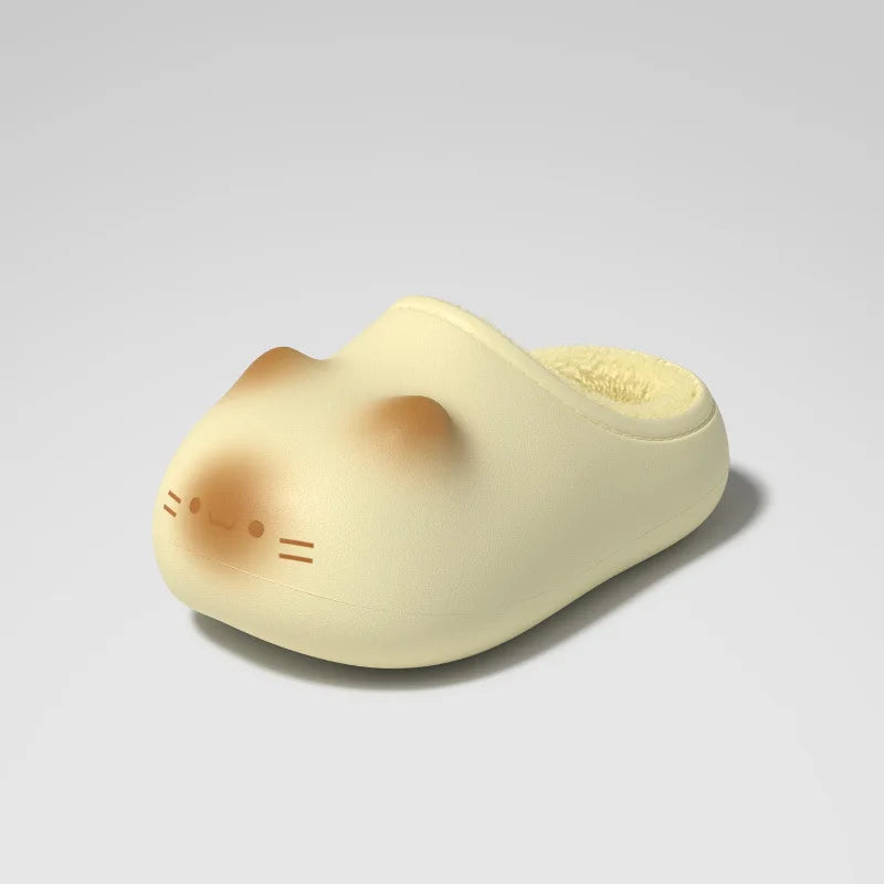 Purr Prints Plush Paw Waterproof Clogs