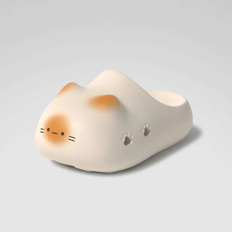 Purr Prints Plush Paw Waterproof Clogs