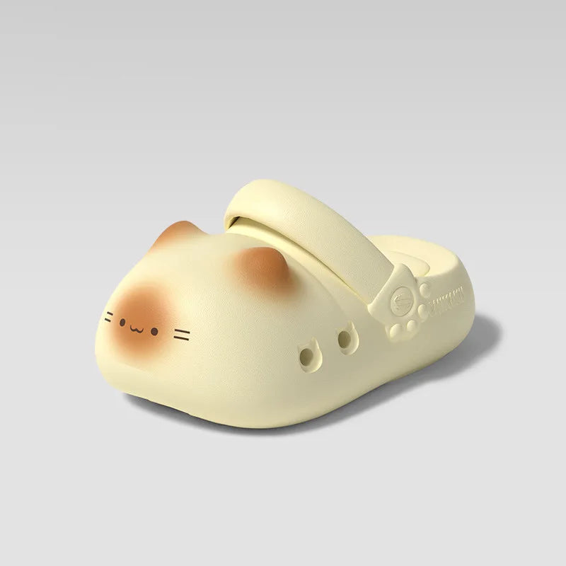 Purr Prints Plush Paw Waterproof Clogs