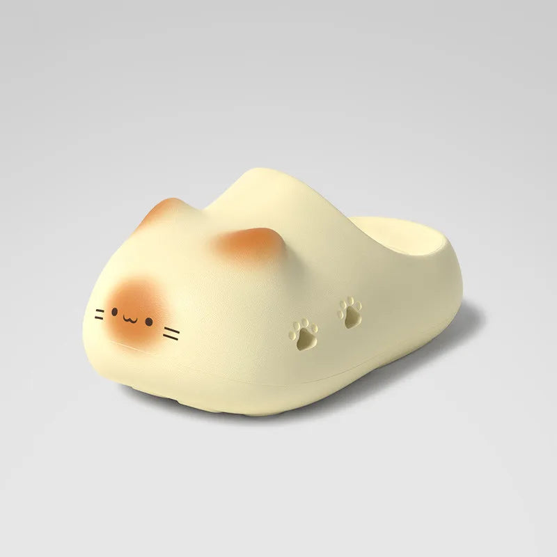 Purr Prints Plush Paw Waterproof Clogs