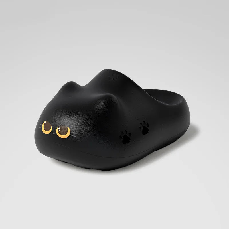 Purr Prints Plush Paw Waterproof Clogs